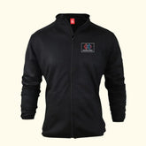 North Pole High Neck Zippered Jacket with embroidered logo